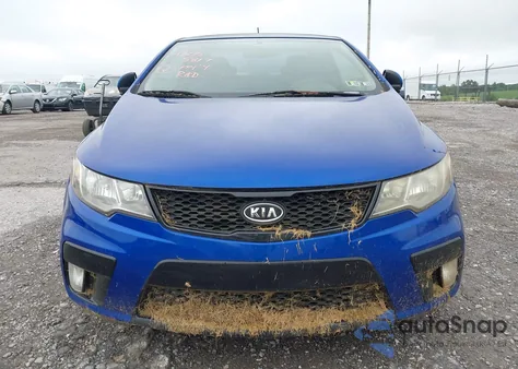 2011 Kia Forte Koup Sx из США, поврежденный, VIN KNAFW6A33B5368955